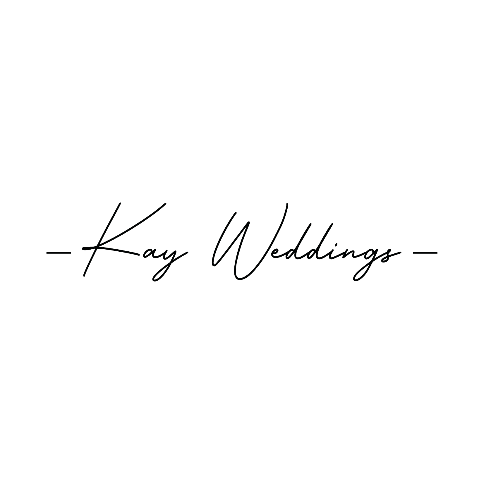 Kay Weddings Logo